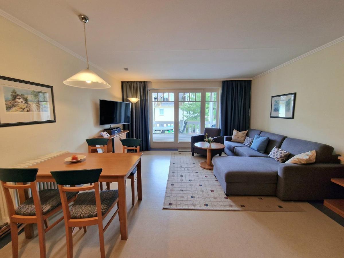 Duenenpark Binz - Komfort Ferienwohnung Mit 1 Schlafzimmer Und Balkon Im Obergeschoss 078 エクステリア 写真